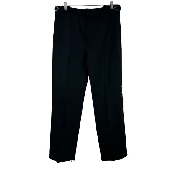 Bottega Veneta NWOT Salon 02 Runway Wool Pants Black Size 52 (US 34) Italy - Picture 1 of 8